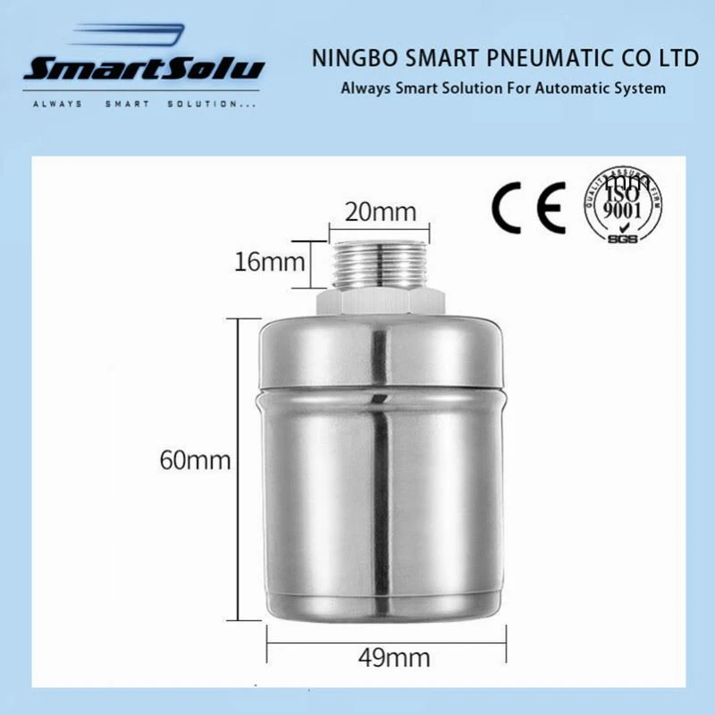 Stainless steel float valve